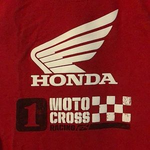 Honda Size Small Red Tank